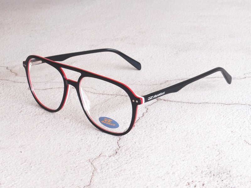 Aeolus hand-made acetate frame (3994-C1-5) - กรอบแว่นตา - วัสดุอื่นๆ 