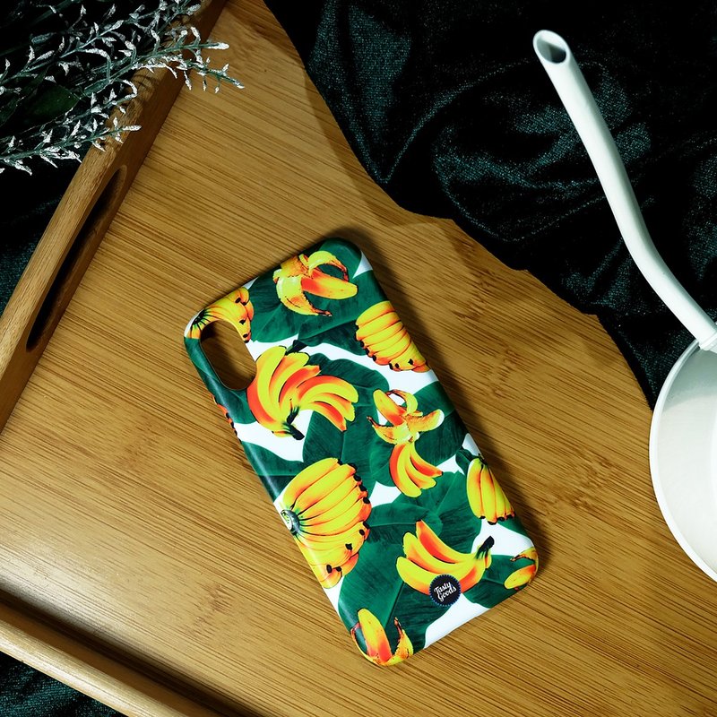 iPhone Case Cover 7 8 plus 10 11 Pro Max X XR i8 + ix S10 Note 10 P30 Pro Banana - 手機殼/手機套 - 塑膠 綠色