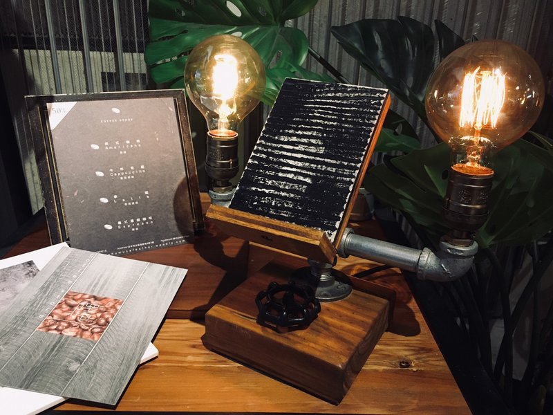 曙MUSE 工業風雙燈泡燈座 小物 擺飾 燈具 燈泡 燈飾 USB 鎢絲 禮 - 燈具/燈飾 - 其他材質 多色