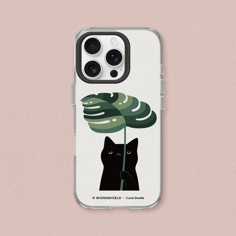 Clear transparent anti-fall phone case∣ilovedoodle series/umbrella for iPhone - Phone Cases - Plastic Transparent