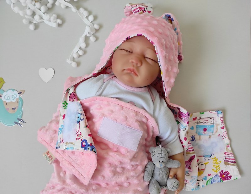 新生 睡袋 - 襁褓 - 新生 兒 禮物 - 被子 - 嬰兒手鍊/飾品 - 其他材質 多色