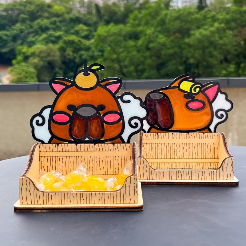 溫泉水豚 置物座 / 卡片座 - 擺飾/家飾品 - 樹脂 