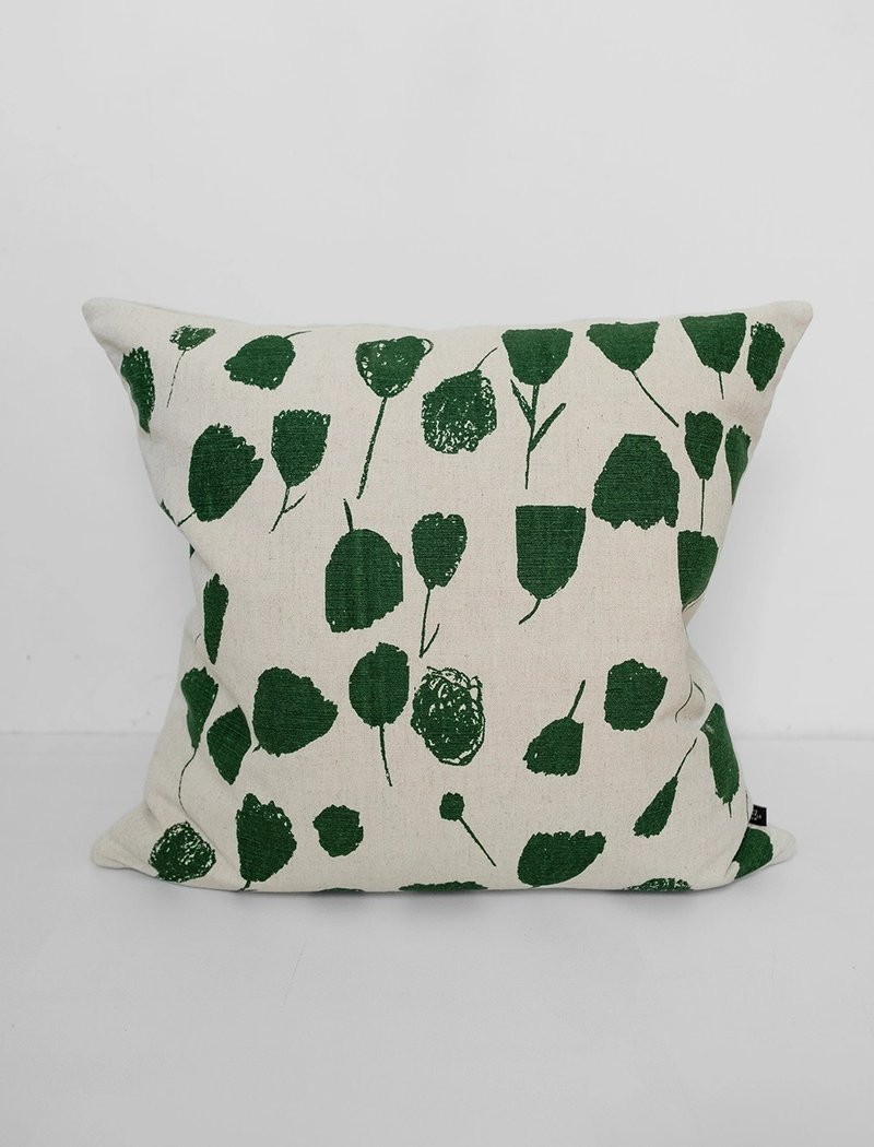 Nordic designer style – pillowcase BOUQUET KUDDFODRAL, GRÖN GREEN bouquet - หมอน - ผ้าฝ้าย/ผ้าลินิน สีเขียว