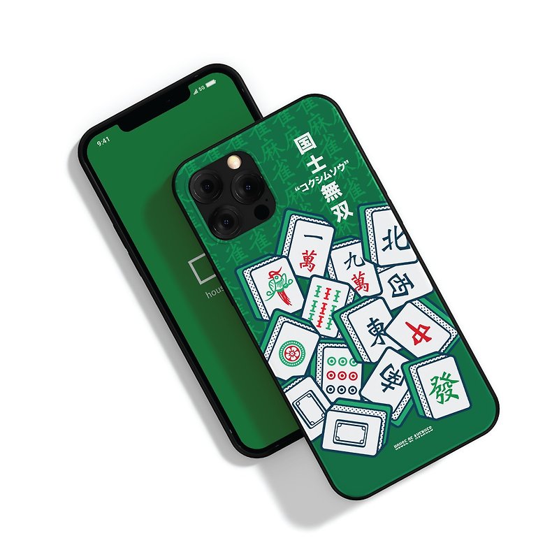 | HOA Original Design Phone Case | MahJong Sparrow Series | Turquoise TURQUOISE | - เคส/ซองมือถือ - พลาสติก หลากหลายสี
