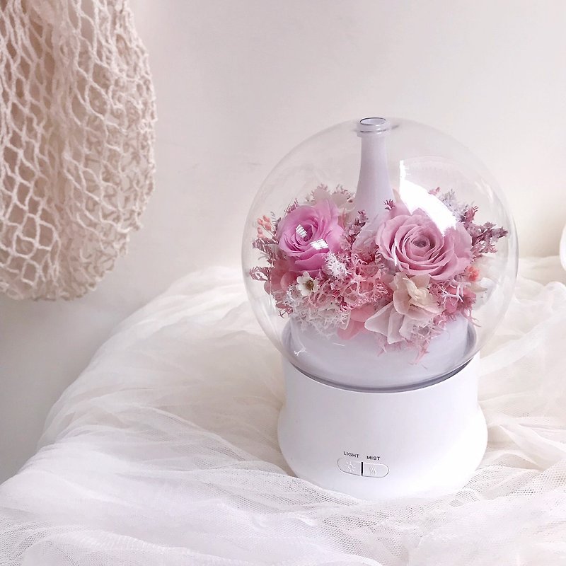 Flora Flower Preserved Flower Water Oxygen Machine-Light Pink (Card) - น้ำหอม - พืช/ดอกไม้ สึชมพู