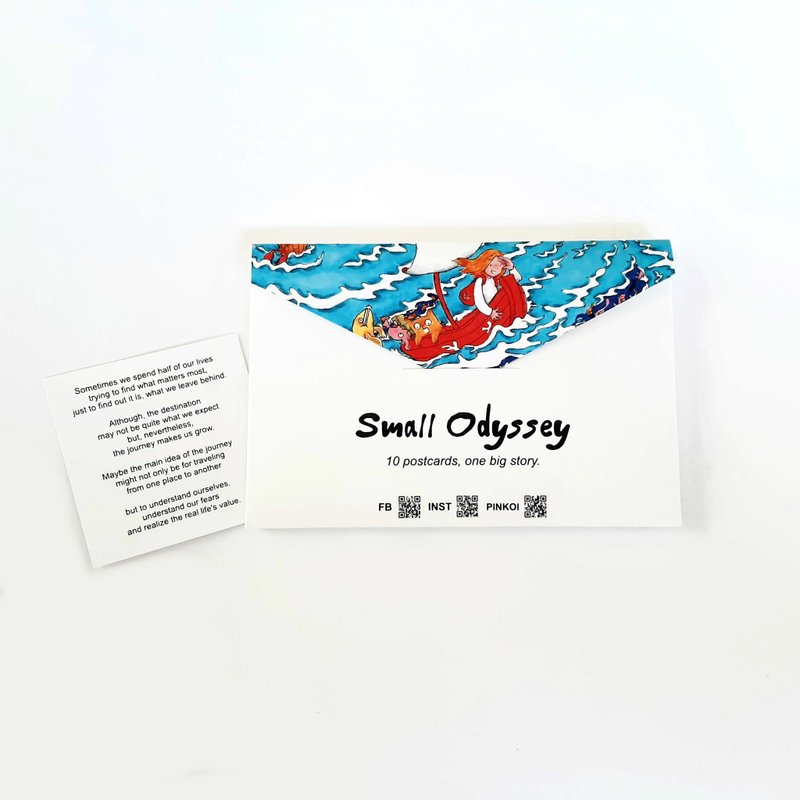 Postcard Box Set : Small Odyssey - Cards & Postcards - Paper Multicolor