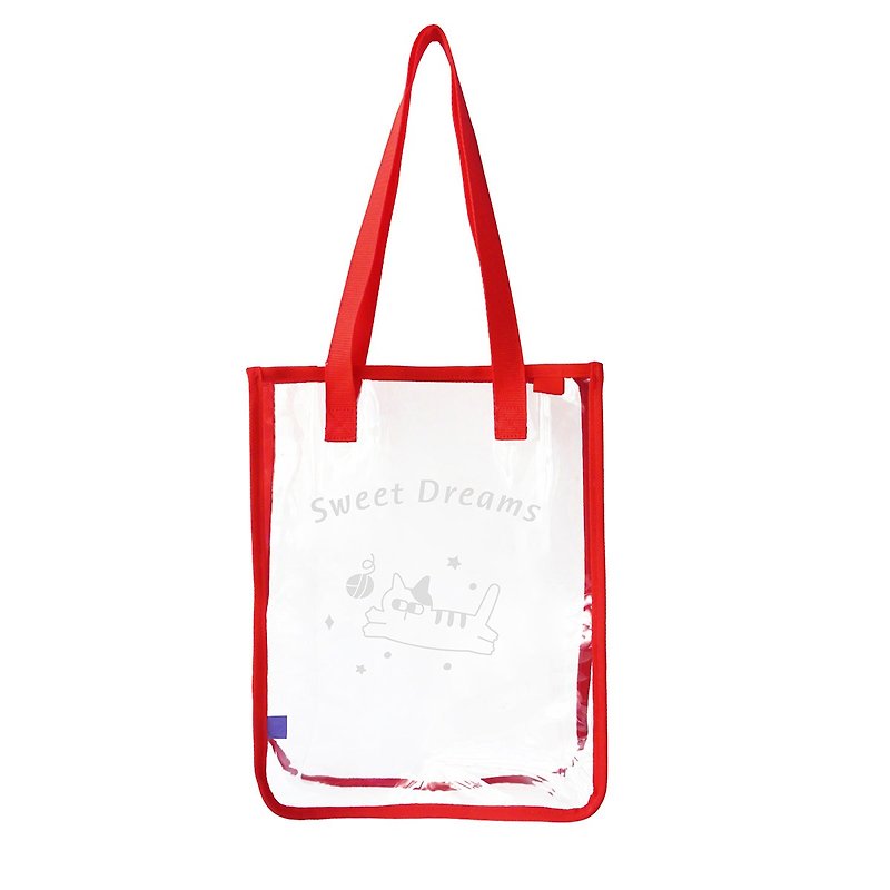 PVC color transparent shoulder bag - อื่นๆ - วัสดุอื่นๆ 