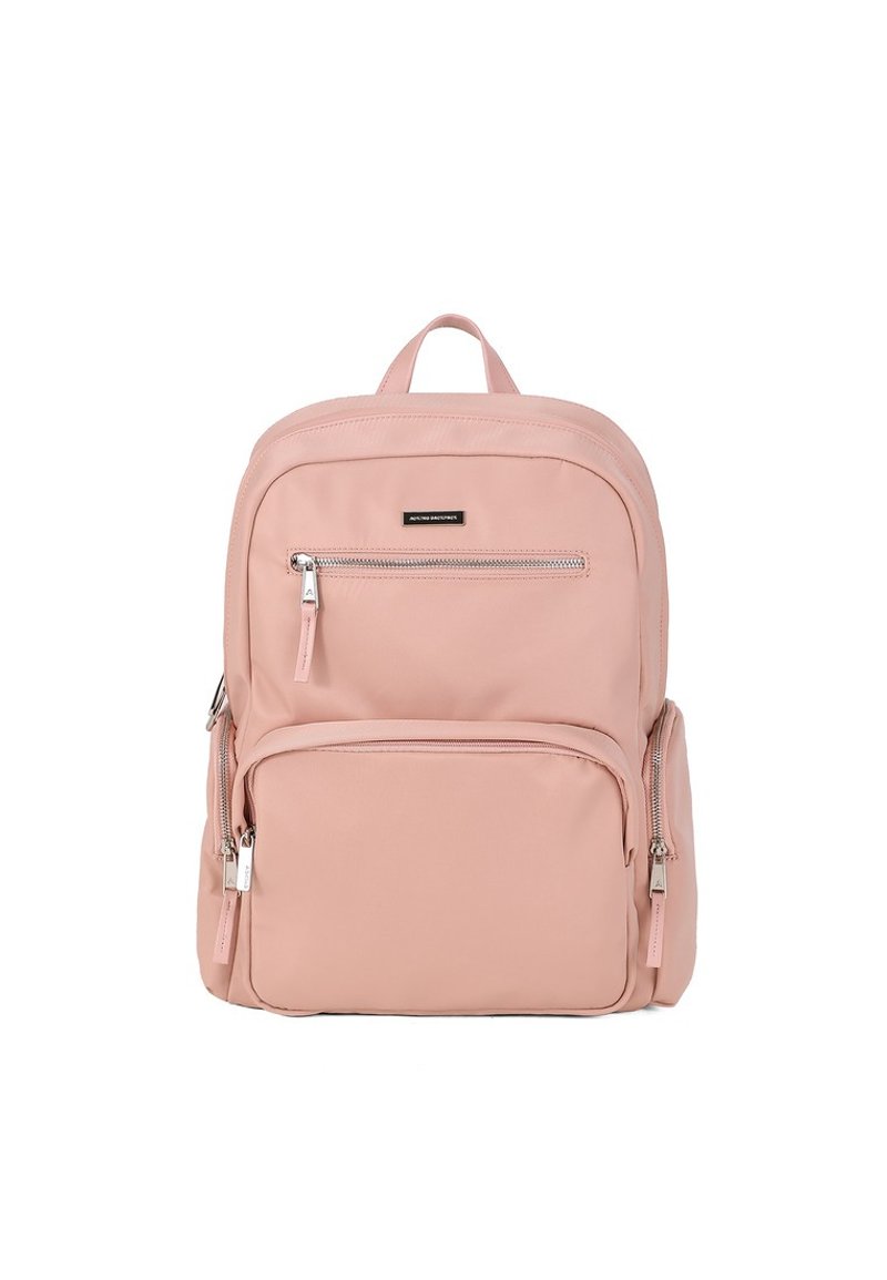 Women Travel Business Backpack V2311007 Pink - Backpacks - Eco-Friendly Materials Pink