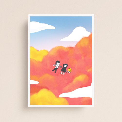 無謂君nothingwejun 楓葉 | 手機桌布明信片