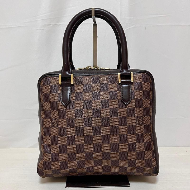 本物 Louis Vuitton ルイヴィトン ブレラ ハンドバッグ ダミエ エベヌ N51150 中古 - 手提包/手提袋 - 其他材質 咖啡色