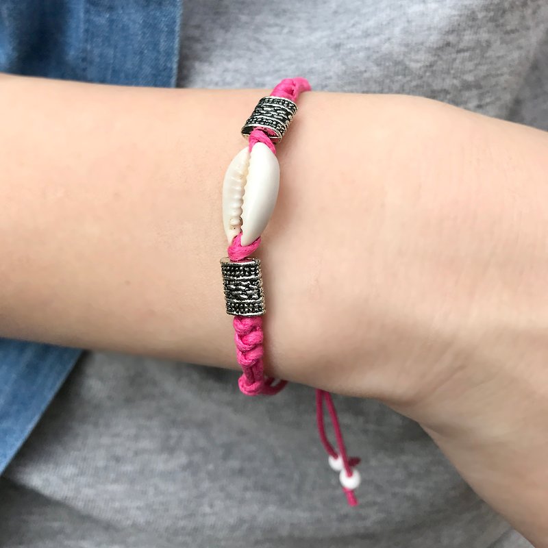 Cherishing Baby Bracelet- Peach - Bracelets - Other Materials Pink
