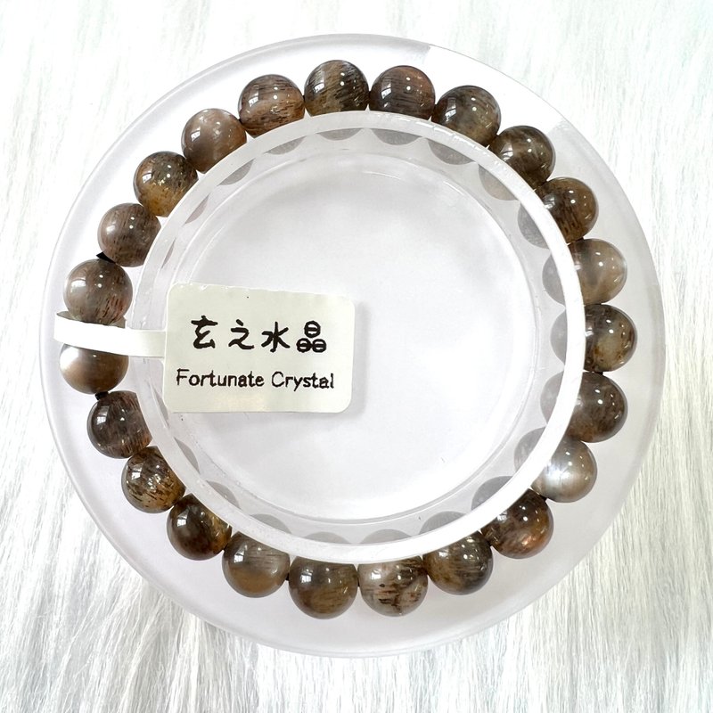 黑金骨幹手串 | 水晶 | 水晶手串 | 水晶手鏈 | 水晶手鍊 - 手鍊/手環 - 水晶 黑色