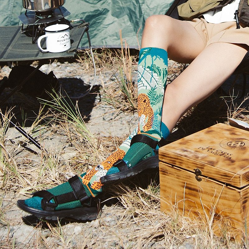 FLIPPOS潮流機能壓力襪 翻轉襪【Maya 瑪雅】 - 襪子 - 其他材質 多色
