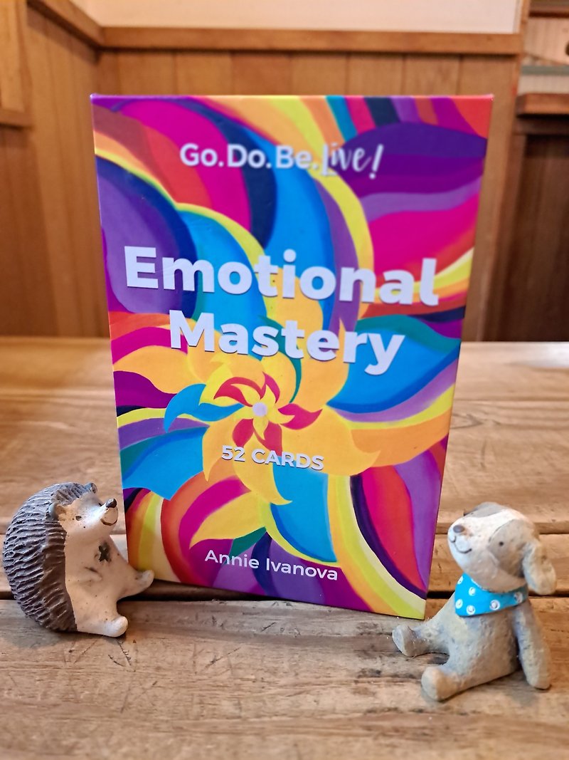 Emotional Mastery | 52 self-coaching cards by Annie Ivanova - การ์ด/โปสการ์ด - กระดาษ หลากหลายสี