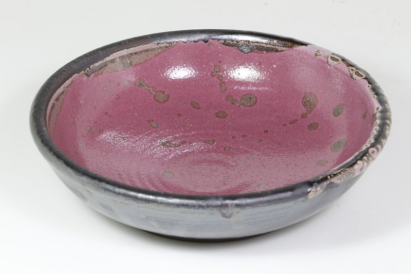 Double-hanging glazed bowl-pure handmade--hand made--blank--glazed--clay - Bowls - Pottery Multicolor