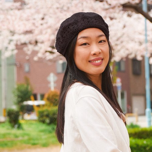 Women's Straw Beret Hat Summer French Beret Hats Sun Cap Artist One