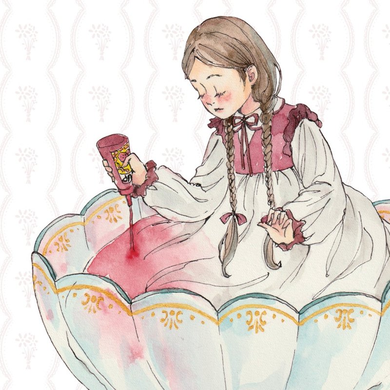 甜美的低語 - 貼紙 - 紙 