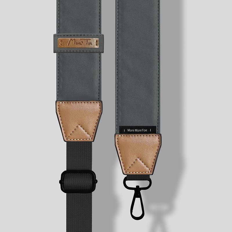 Water-proof! Pressure-reducing wide straps x Marl I, set of two (removable and replaceable) - อื่นๆ - วัสดุอื่นๆ สีเทา