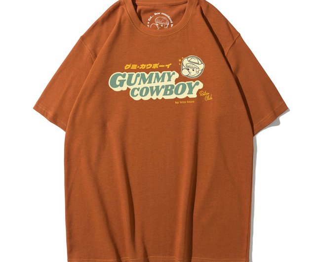 グミカウボーイ ウエスタン風アメリカンレトロTシャツ