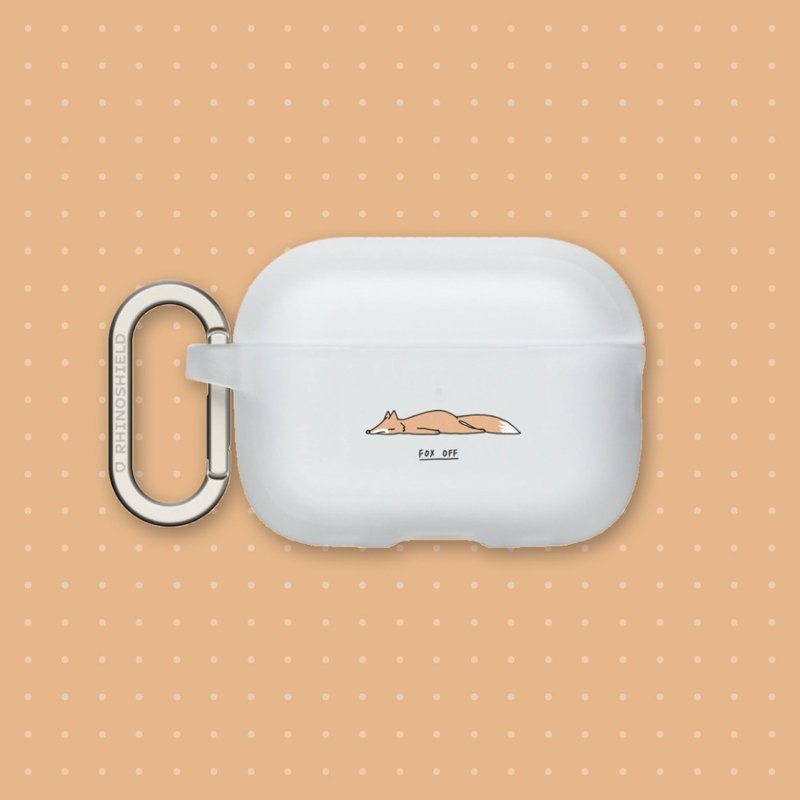 Airpods系列 防摔保護殼(含扣環)∣ilovedoodle系列/狐狸 - AirPods/耳機保護套 - 塑膠 多色
