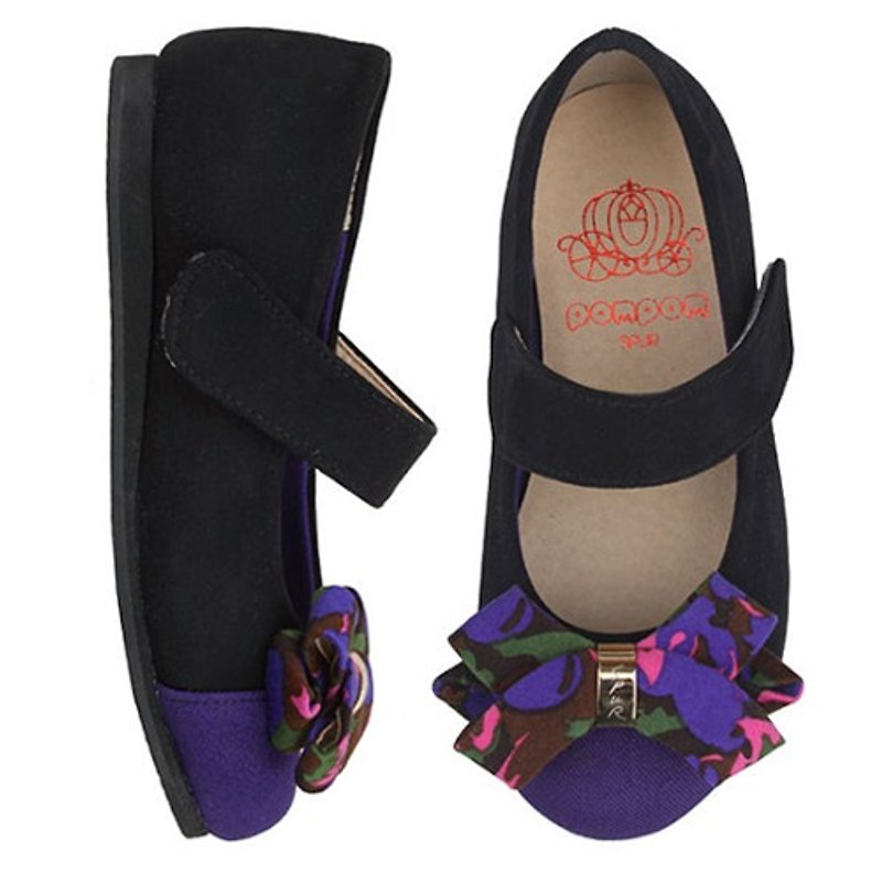 WITH FREE GIFT – SPUR Cyclamen kid flats EF6021 PURPLE (Cannot be exchanged) - Kids' Shoes - Other Materials 