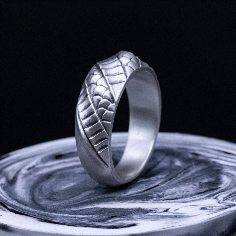 Double Scale / DR-30 - General Rings - Sterling Silver Silver