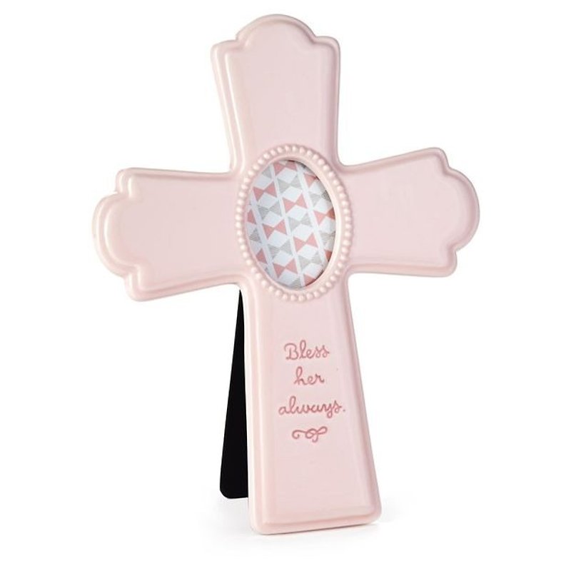 十字架相框-粉紅女孩 - 筆記本/手帳 - 紙 粉紅色