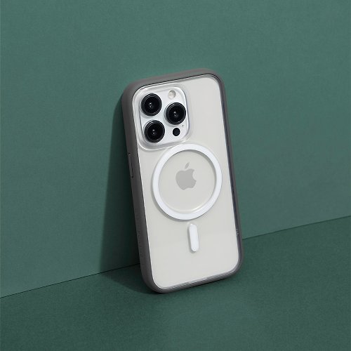 犀牛盾RHINOSHIELD Mod NX(MagSafe兼容)超強磁吸手機殼/泥灰色 for iPhone系列