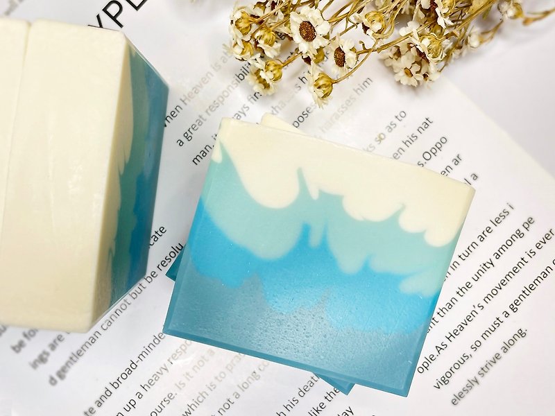 [24h shipping] Jinghai∣Avocado Grape Seed Beauty Soap Creative Cold Process Soap Gift Soap Gift Box - สบู่ - วัสดุอื่นๆ 