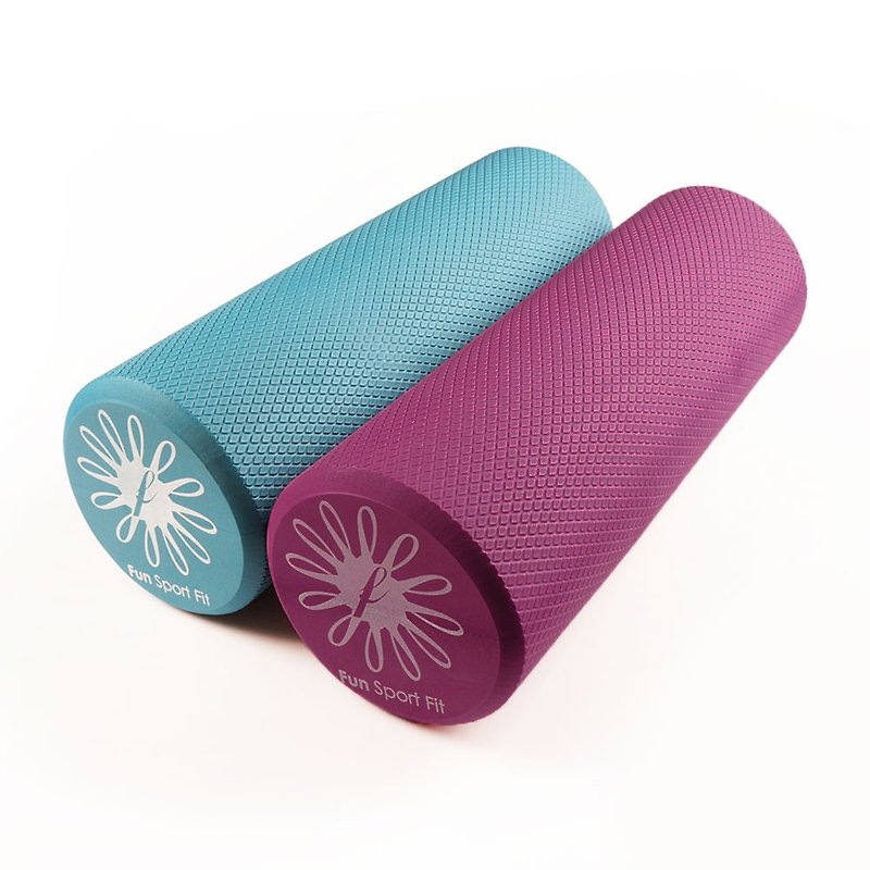 Fun Sport fit Airolli Fascia Massage Roller-Medium 45cm Free Storage Bag (Yoga Stick) - Fitness Equipment - Other Materials 
