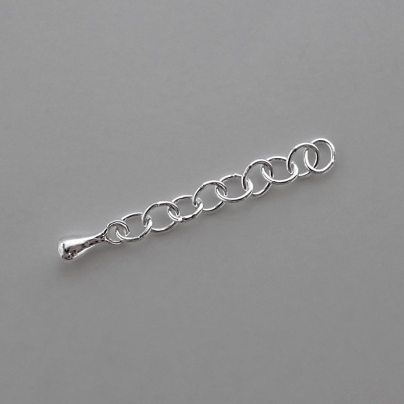 [Additional purchases] 925 Sterling Silver Extension Chain for Necklace.1".2" - สร้อยคอ - เงินแท้ สีเงิน