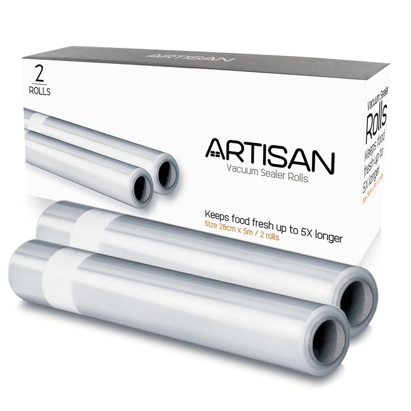 ARTISAN 28x500cm條紋真空包裝袋 (2卷入) - 其他 - 塑膠 透明