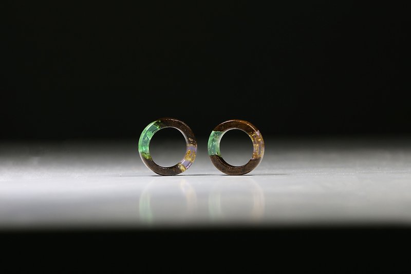 Your nympheart ring - Double color, Put & Roll / Teak wood - แหวนทั่วไป - ไม้ หลากหลายสี