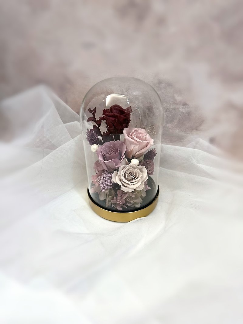 RU flower-Eternal Glass Flower Cup Tutorial - Dried Flowers & Bouquets - Plants & Flowers 