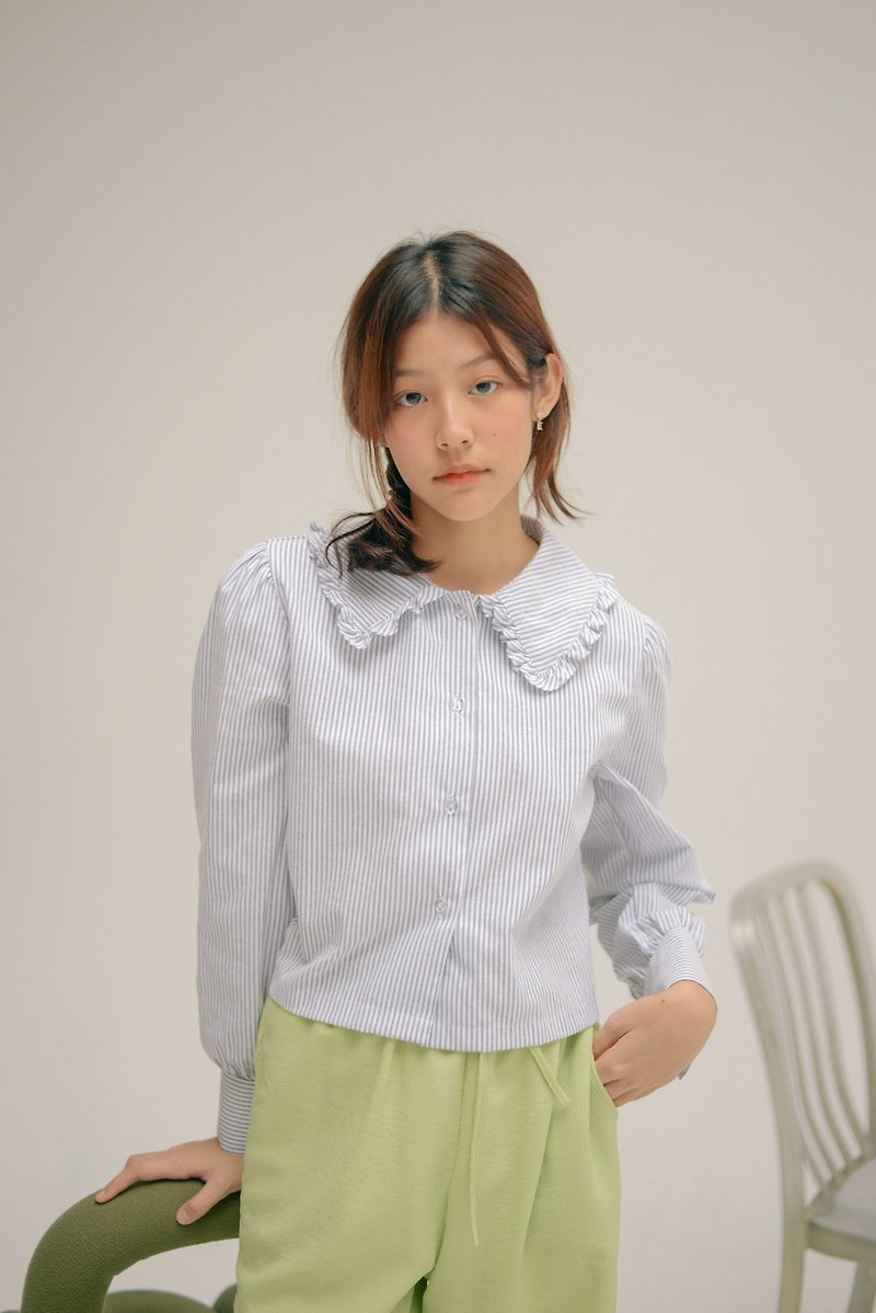Lettuce shirt (Highestjump) - 恤衫 - 棉．麻 