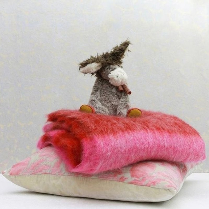 French Moulin Roty Bazar fairy tale donkey doll (large) - ของเล่นเด็ก - วัสดุอื่นๆ สีเขียว