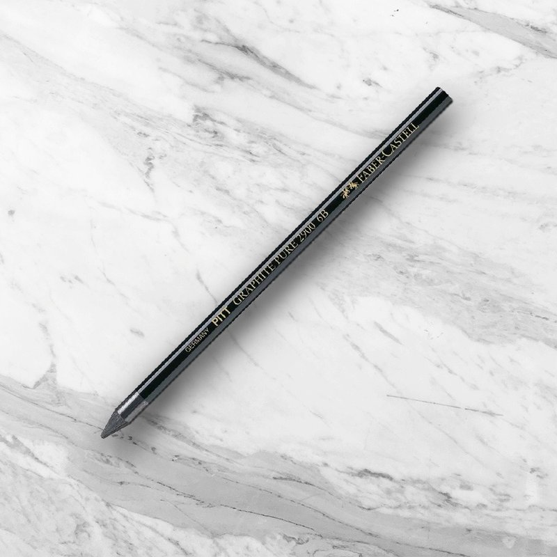 Faber-Castell 筆型墨條純石墨-6B/打(原廠正貨) - 其他 - 其他材質 黑色