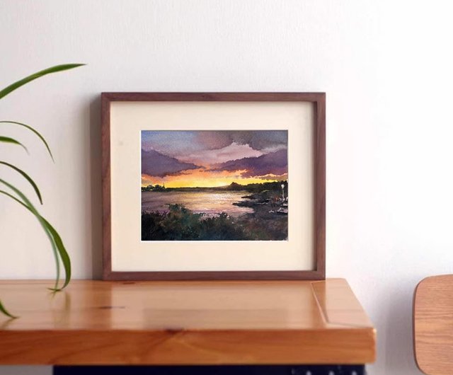 彩の梨 (size16x21) 原画 水彩画 彩の梨 (size16x21) 原画