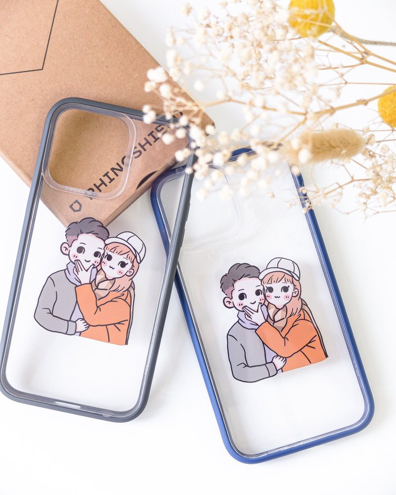 Personalised Phone Case⋯Custom Portraits - Phone Cases - Other Materials White