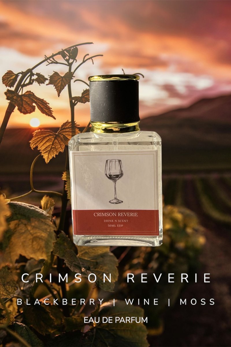 紅酒系列 - CRIMSON REVERIE (黑莓 | 紅酒 | 苔蘚) - 香水/香膏 - 玻璃 多色