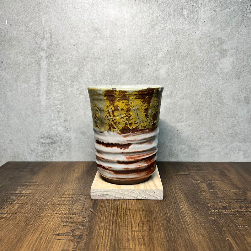 Handmade Pottery Cup - Cups - Pottery Multicolor