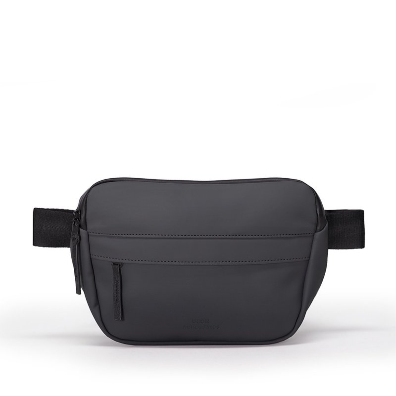 Jacob Lotus Series Crossbody Bag (Black) - Messenger Bags & Sling Bags - Eco-Friendly Materials Black