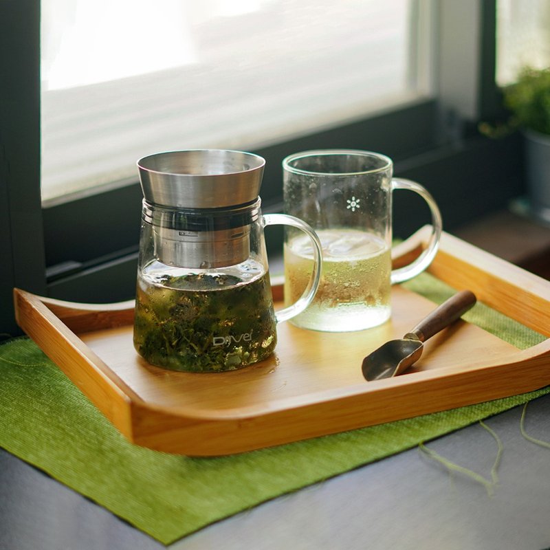 Driver 甘丹茶壺個人獨享組 - 茶壺/茶杯/茶具 - 不鏽鋼 銀色