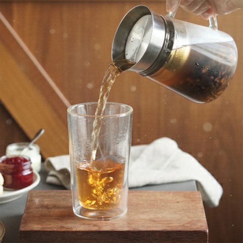 Driver 甘丹茶壺個人獨享組 - 茶壺/茶杯/茶具 - 不鏽鋼 銀色