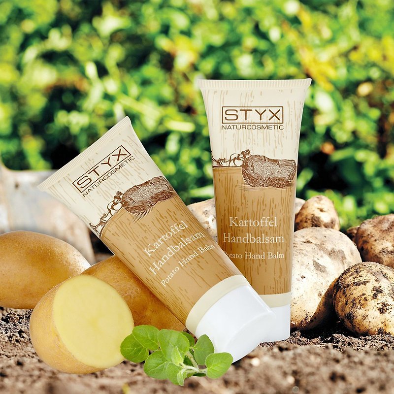 Styx European Imported- Potato Hand Cream-Special Gift Ecological - Nail Care - Plastic Gold
