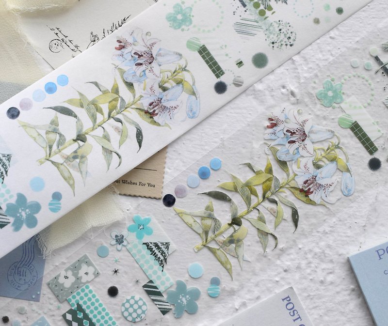 ラズベリーペット和紙テープ春の生花DIYハンドブック日記手描き装飾材料を求めて - マスキングテープ - 紙 多色