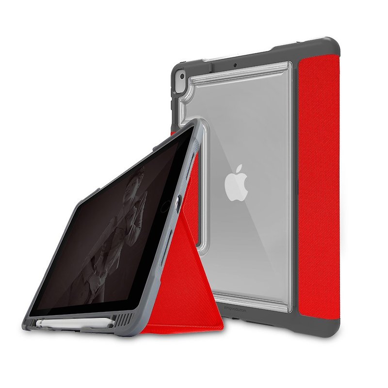 [STM] Dux Plus Duo Series iPad 7th/8/9th Generation 10.2-inch Protective Case (Red) - Tablet & Laptop Cases - Plastic Red