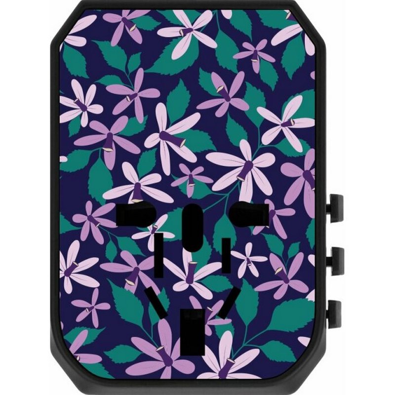 Chinaberry Flower 旅行充電轉插 (5 Ports 28W) 5572 - 其他 - 其他金屬 多色