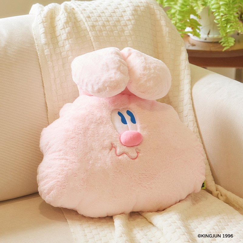 KINGJUN stupid rabbit doll - Stuffed Dolls & Figurines - Polyester Pink