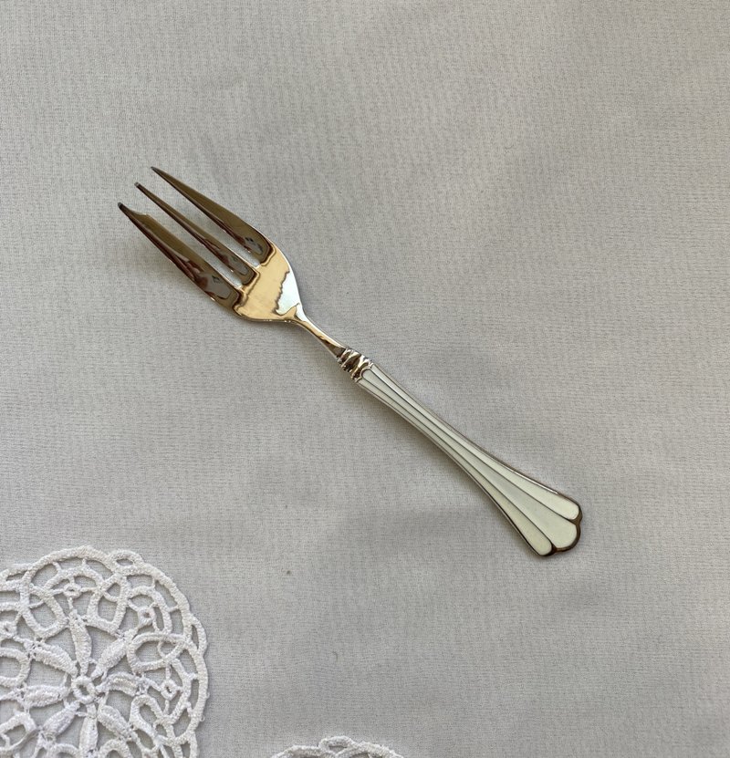 【好日戀物】德國HANSEAT古典不銹鋼肉叉餐具系列儀式感幸福感 - 刀叉/湯匙/餐具組 - 不鏽鋼 白色
